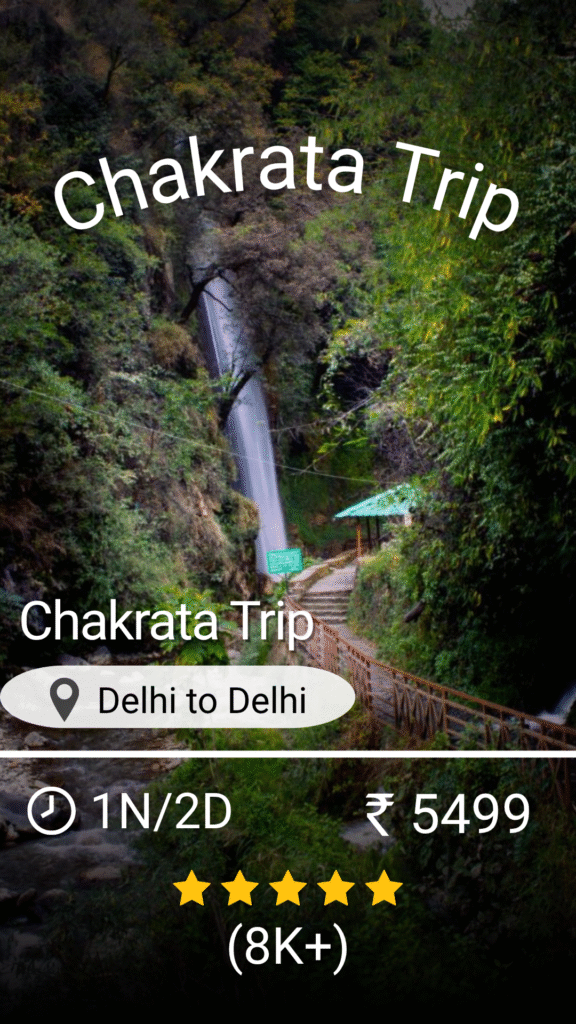 Chakrata trip packages