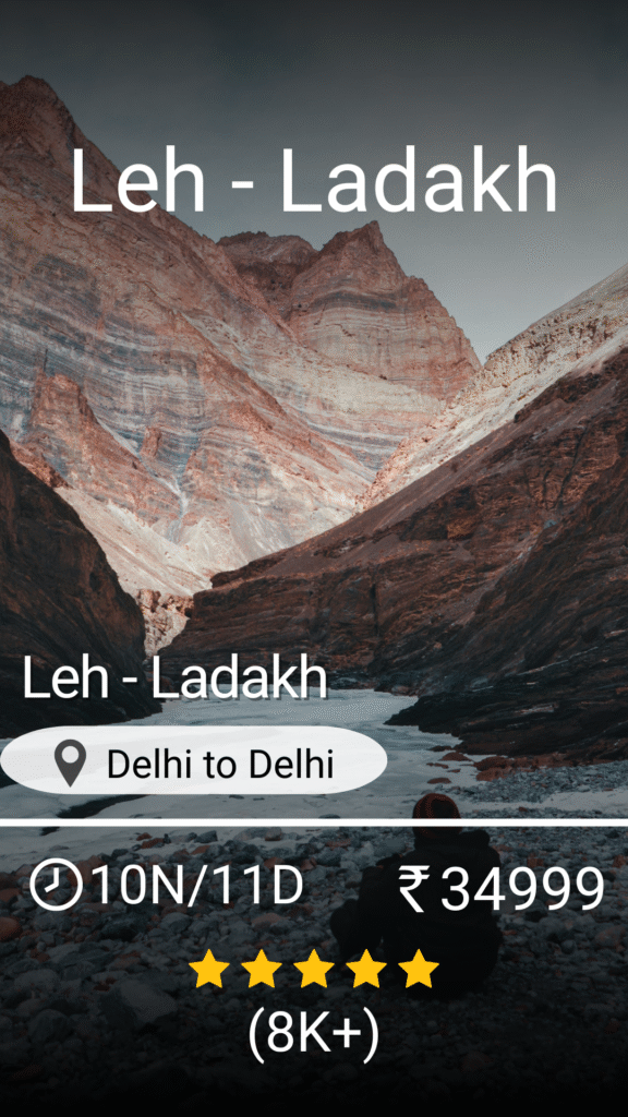 Leh Ladakh travel package with mountain passes, lakes, and adventure drives – Safar Destiny